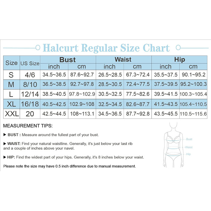 Спортивний купальник Halcurt для жінок з вбудованими чашками, суцільний, U-подібний виріз, колір: кобальтово-синій, розміри S-XXL