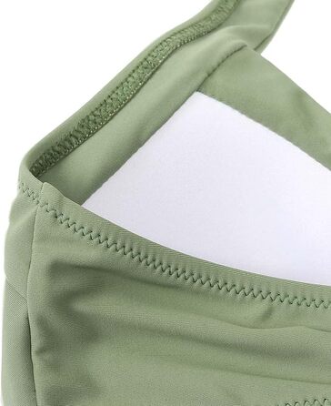 Купальник суцільний жіночий Einteiliger Monokini Pushup Wrap, зелений колір - 2026