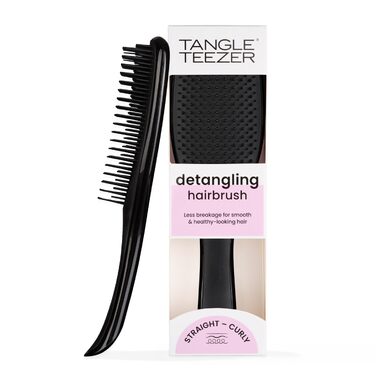 Щітка для волосся Tangle Teezer Ultimate Detangler для вологого та сухого волосся, розплутувальна щітка для всіх типів волосся, чорна