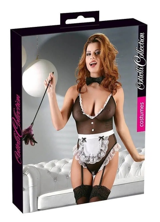 Костюм покоївки Cottelli Collection, р. L, багатоколірний