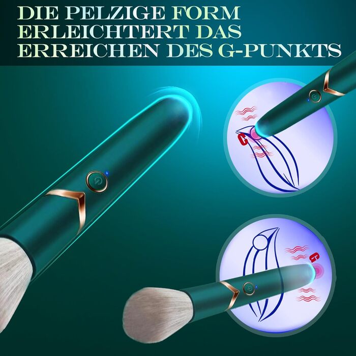 Вібратор PINTLE G для стимуляції клітора та анусу, 10 режимів, силікон, міні-вібратор для жінок