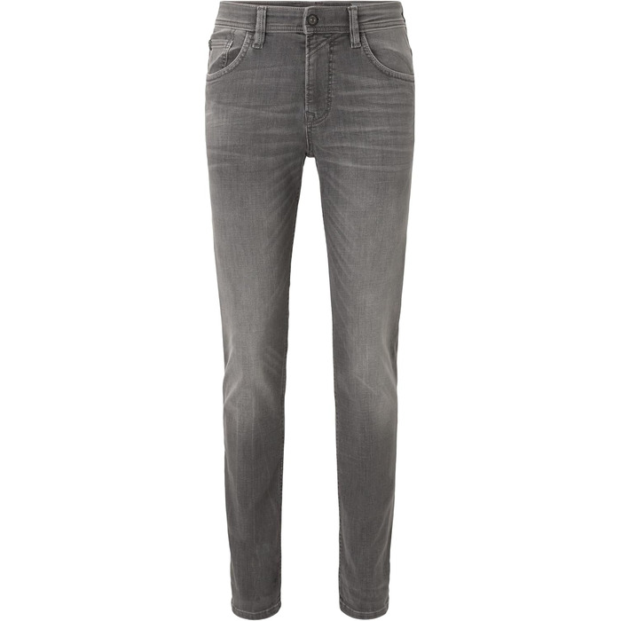 Чоловічі джинси Tom Tailor Denim Aeden Straight, сірі (Mid Stone Grey), розмір 34W/32L