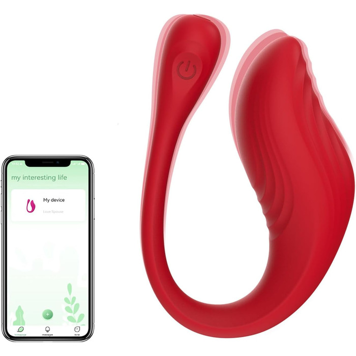 Вібратор Jinqian Mini з керуванням через додаток, 9 режимів вібрації, стимулятор G-точки та клітора, вібро-яйце для жінок, сексуальні іграшки для дорослих (керування через додаток)