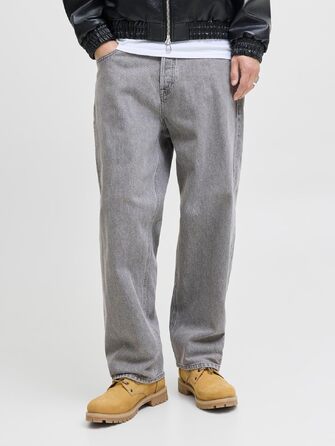 Чоловічі джинси Jack & Jones Jjialex Original Sq 067 Noos сірого кольору, розмір 30W/32L