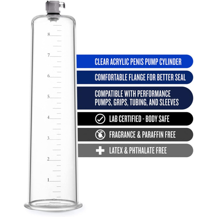 Набір аксесуарів для помпи для статевого члена Yasexx з лазерним різьбленням, акриловий циліндр, вакуумна помпа для збільшення статевого члена та ерекції. Іграшки для дорослих.
