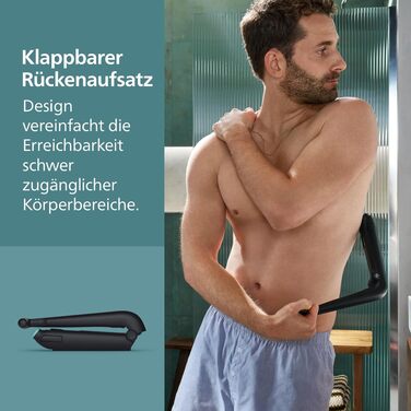 Тример для тіла та інтимних зон Philips Body Groomer Series 7000 BG7485/30, з 2D-гнучкою головкою, системою Triple Protect, насадками для спини та зарядним пристроєм, водонепроникний