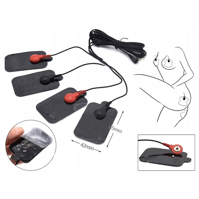 BDSM-набір Xsara, чорний, 9 предметів