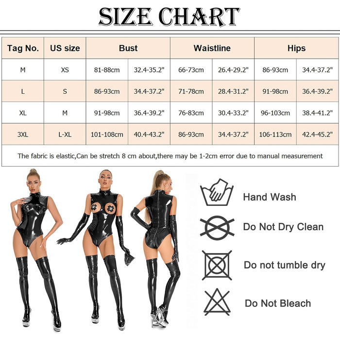 Боді SEAUR для жінок: обтягуючий catsuit з блискавкою, чорний (38)