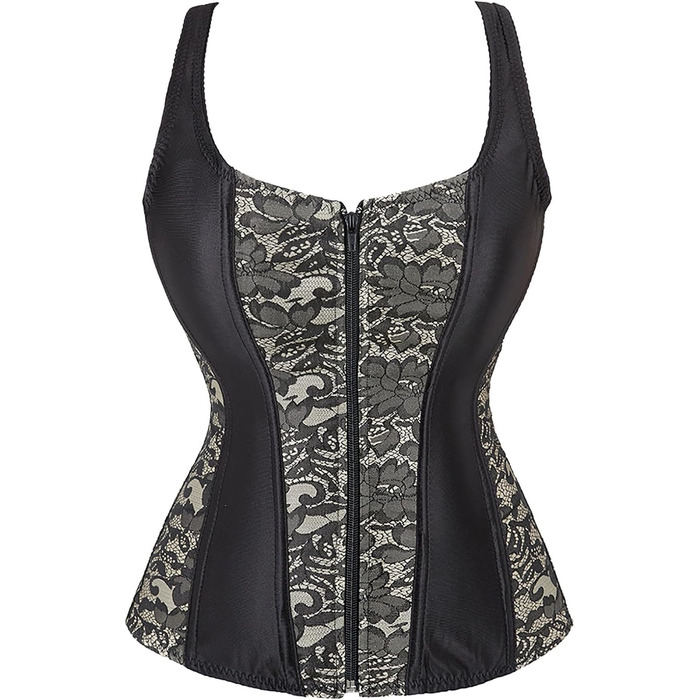 Корсет-чокер Corsage Karneval для жінок, обтягуючий корсет для талії, Reizwäsche (3-Бежевий, S)