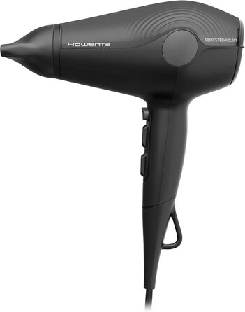 Фен для волосся Rowenta Silent 2100 CV6430F0 UltraSilence: 2100 Вт, іонізація, компактний, з дифузором