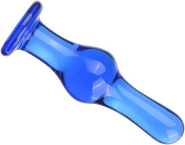 Скляний анальний дildo Hrekssi з різьбленням, 13,8 см, набір 3 шт. для масажу простати та стимуляції