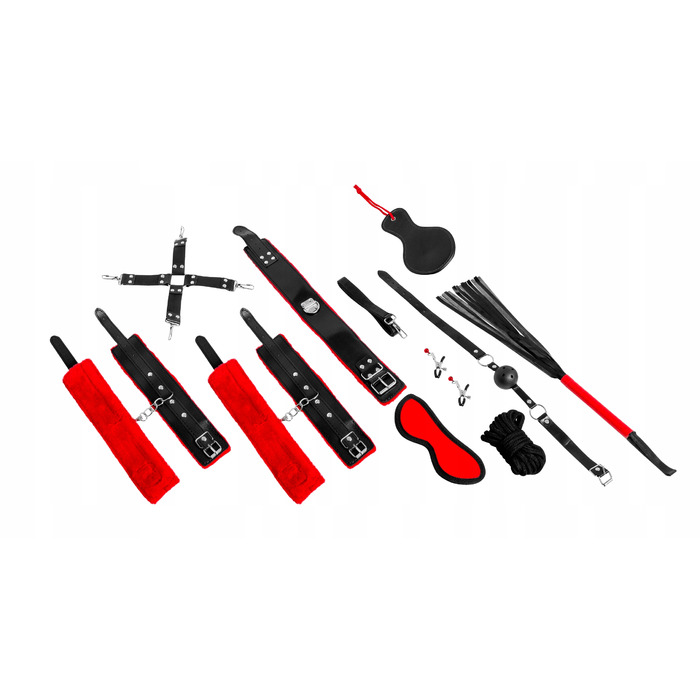 BDSM-набір Xsara багатокольоровий, 12 предметів