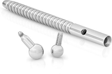 Розширювач уретри Prinzenzepter з нержавіючої сталі (3 розміри, Ø 10 мм) для чоловіків