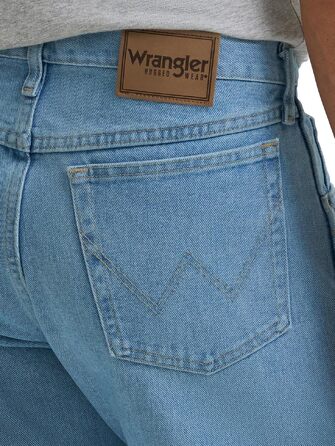 Чоловічі джинси Wrangler Relaxed Fit Vintage Indigo, розмір 36W / 32L
