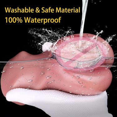 Реалістичний мастурбатор з 3D-вагіною та кліторісом для чоловіків | Імітація жіночого оргазму та бризок