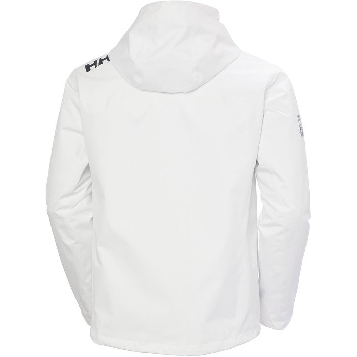 Чоловіча утеплена куртка-мідлеєр Helly Hansen Midlayer Crew Jacket 2.0 з капюшоном, водонепроникна outdoor-куртка, XL, біла