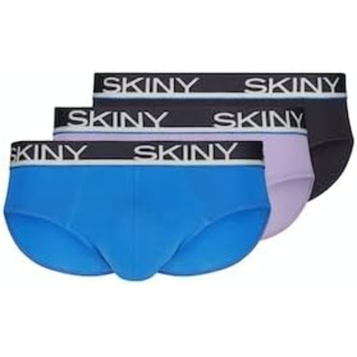 Сліпери чоловічі Skiny (3 шт. в упаковці) розмір L, Sonicblue Selection