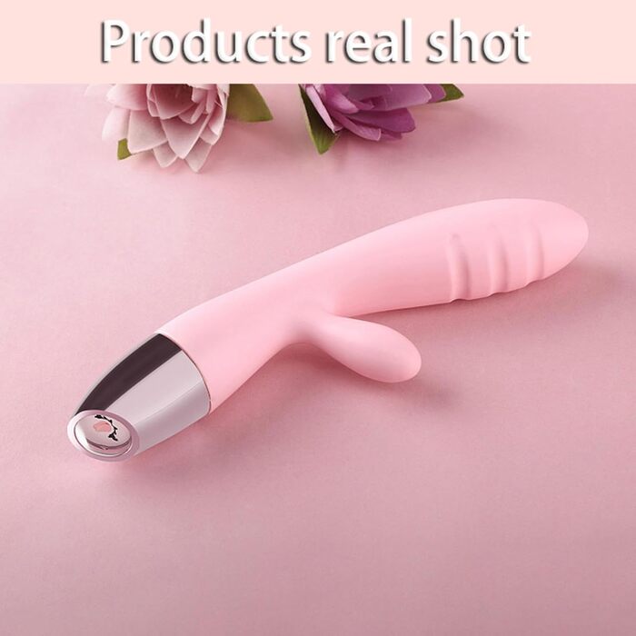 Вібратор Rabbit G-Punkt: класичний вібратор для стимуляції клітора та анусу, 10 режимів, рожевий