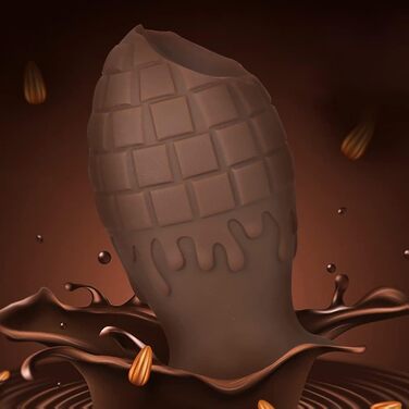 Анальний плагін NAIXBTY з силікону з вібрацією та пультом дистанційного керування для жінок та чоловіків, анальні розширювачі для початківців та досвідчених користувачів (L)