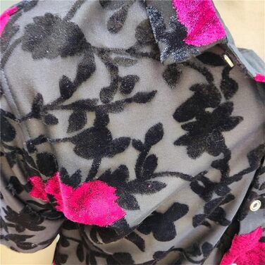 Чоловіча сорочка Deepsko з вишивкою, прозора, мереживна, з сітчастою тканиною, для вечірок, EU S-M, 65-72KG, червона/подорож, однотонна (Getaway Solids)