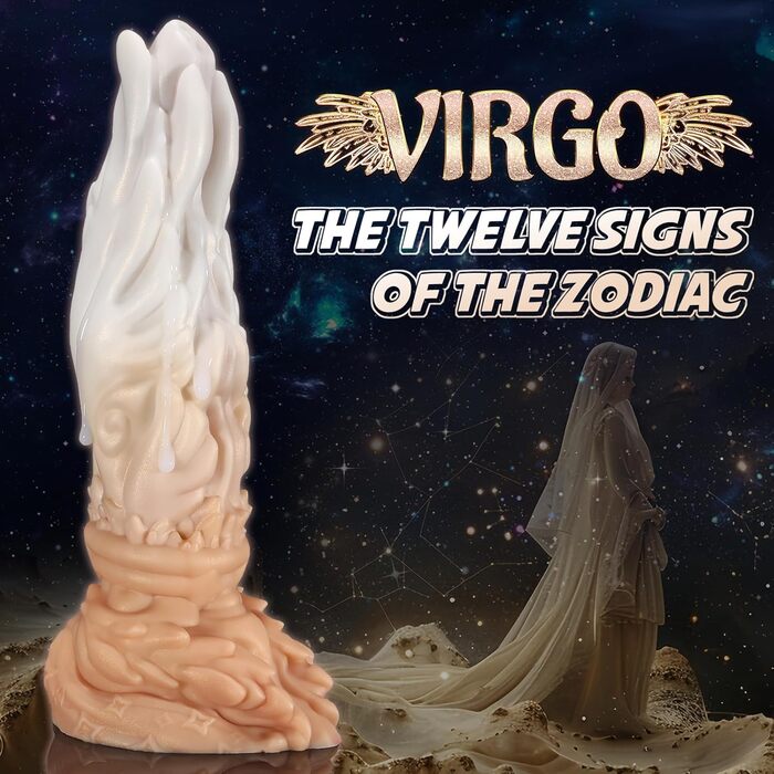 Реалістичний мастурбатор для чоловіків VIRGO'S THRONE - мастурбатор з анатомічною формою, великий анальний секс-іграшка для чоловіків, універсальний розмір (M, Ангел)