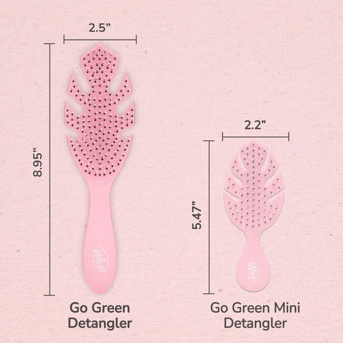 Щітка для волосся Wet Brush Go Green Detangler — екологічна розплутувальна щітка з м'якими щетинками IntelliFlex, сіра