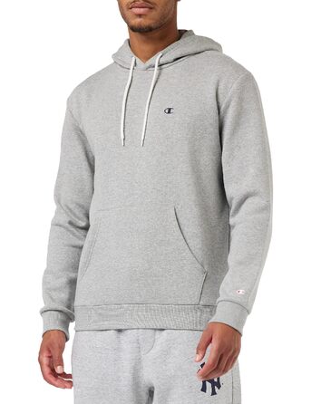 Чоловічий худі Champion Powerblend Fleece Legacy Basics, світло-сірий (Light Heather Grey), розмір M