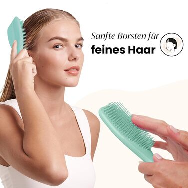 Щітка для волосся Tangle Teezer Ultimate Detangler для фарбованого, тонкого та рідкого волосся, темний петроль
