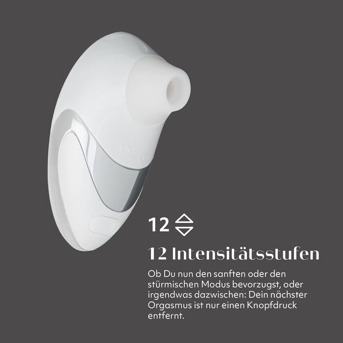 Womanizer PRO W500 - вібратор для стимуляції клітора, GOLD EDITION, 12 режимів, водонепроникний