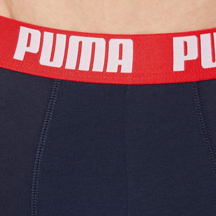 Боксер чоловічий PUMA Basic (5 шт. в упаковці), XL, багато кольорів (синій/червоний/чорний)
