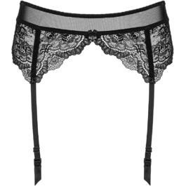 Чоловічий шкіряний ремінь KO G002 чорного кольору, розмір L/XL