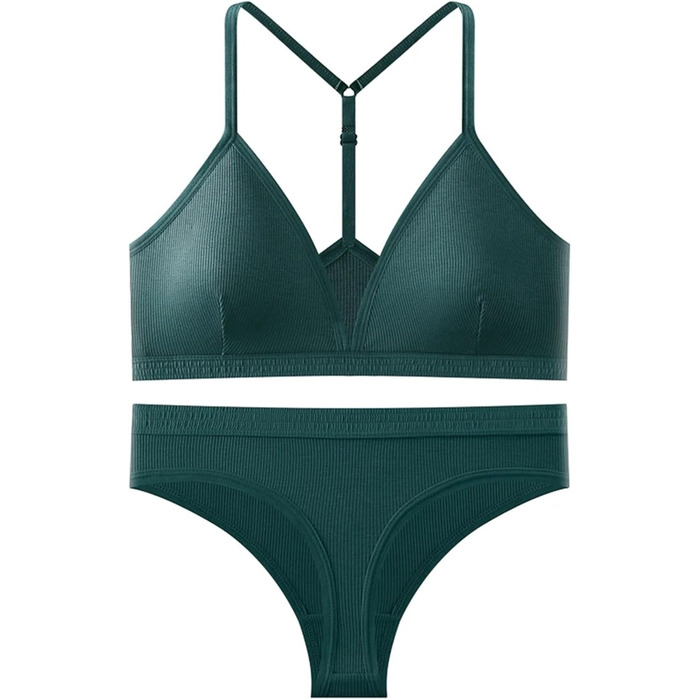 Сексуальний комплект білизни для жінок: бюстгальтер бралетта, труси-сліп, шорти, спортивний костюм, повсякденний набір, S-XL