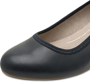 Жіночі туфлі Jana Pumps із синтетичних матеріалів, повнота H, темно-сині (40 EU)