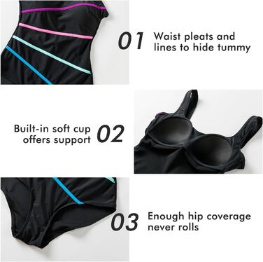 DELIMIRA купальник великого розміру, модель