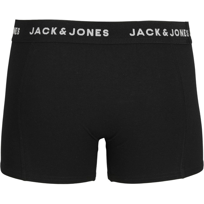 Труси чоловічі JACK & JONES JACHUEY, 7 шт. в упаковці, чорно-білі