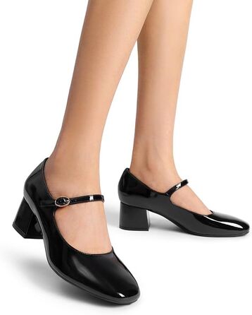 Жіночі туфлі-човники Dream Pairs з закритим носком, чорні, розмір 41.5 EU
