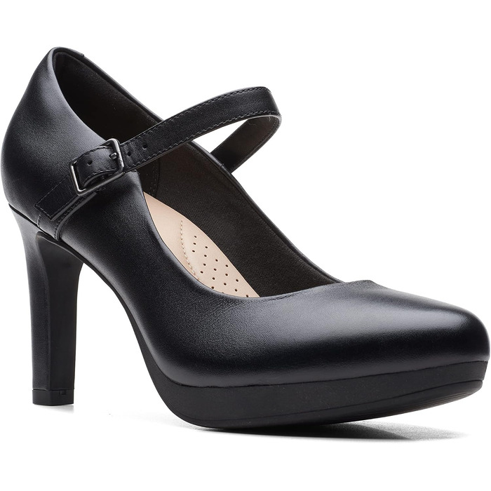Жіночі туфлі-човники Clarks Ambyr Shine, чорні, розмір 35.5 EU