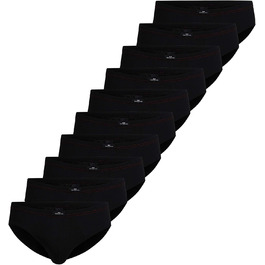 Слип-труси чоловічі Götzburg (10 шт.) з натуральної бавовни, чорний