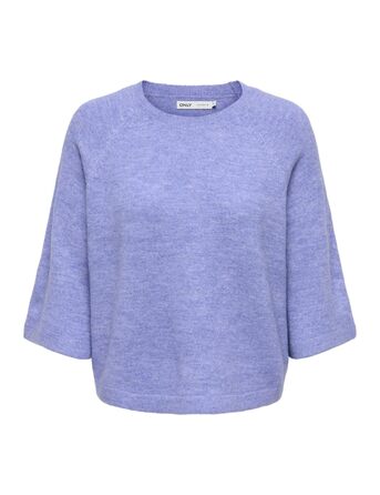 Жіночий в'язаний светр ONLY Feale Strickpullover, колір Jacaranda (XS)