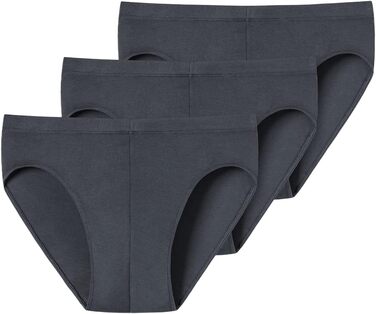 Сліпери Schiesser Uncover для чоловіків 3 шт. - бавовна, еластичний пояс (3XL, темно-сірий)