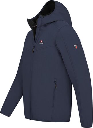 Чоловіча легка куртка Softshell Höhenhorn Alpberg для відпочинку та активного дозвілля, демісезонна, темно-синя (L)