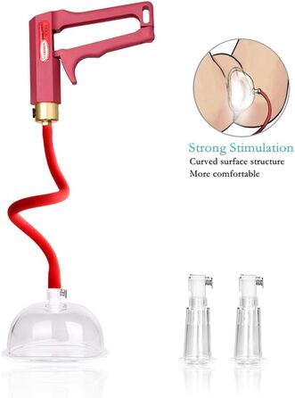 Набір для стимуляції статевих органів для жінок: вакуумний насос, кліторальний насос, вагінальний насос, стимулятор