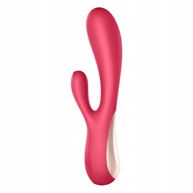 Вібратор для точки G Satisfyer, червоний, 19 см, силікон