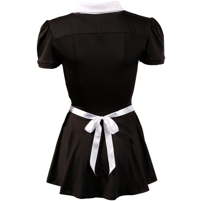 Костюм офіціантки Cottelli Collection, р. XL, чорний