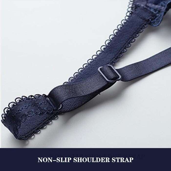 Комплект жіночої білизни Necalisi: бюстгальтер з пуш-ап та трусики, чорний, 34/75B