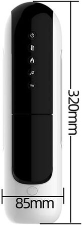 Автоматичний тренажер для фітнесу для чоловіків, 10 частот, інтелектуальний нагрів, інтелектуальна вимова