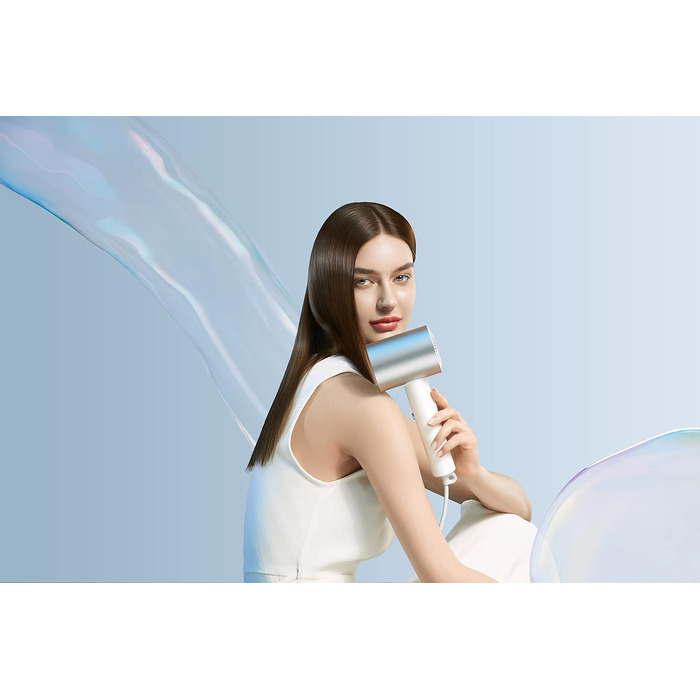 Іонізуючий фен для волосся Xiaomi Water Ionic Hair Dryer H500 EU, зволоження та догляд