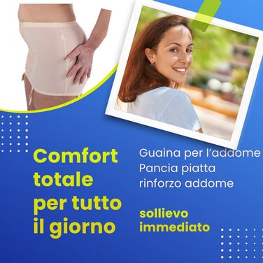 Корсетний пояс BODYPERFECT з високою талією, 4 фіксатори для панчіх, спідня білизна