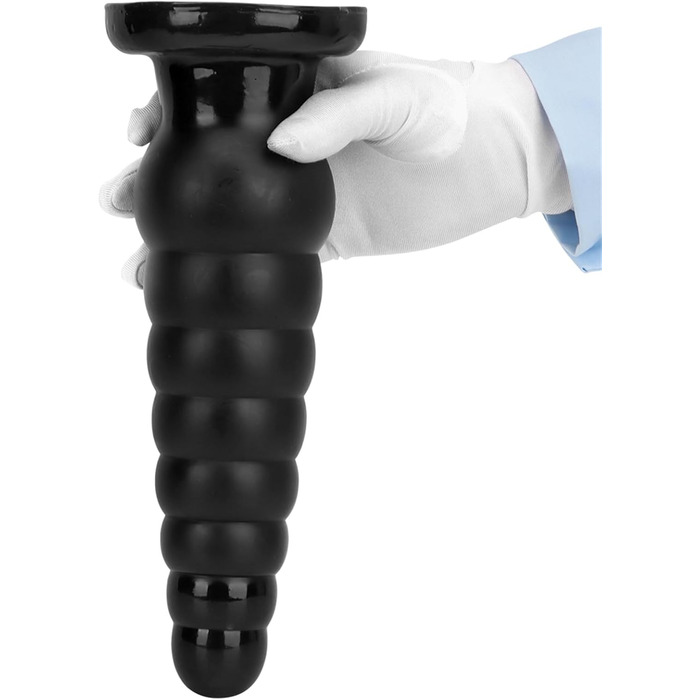 Анальний плаг TangQian XXL для стимуляції та розширення анусу - стимулятор для чоловіків та жінок, чорний