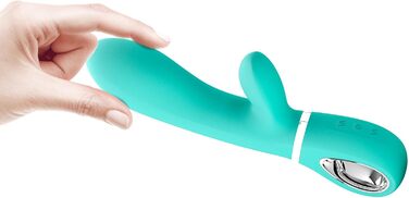 Вібратор Pretty Love Thomas Rabbit, Блакитний, 2.05x4 см